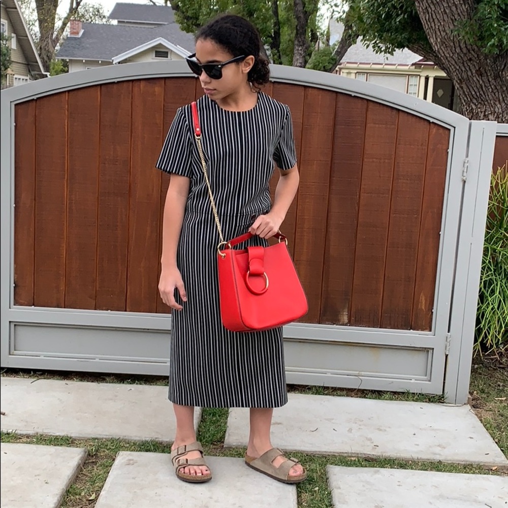 Purse and dress